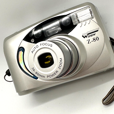 Vintage Wizen Z-80 Power Zoom 38-80 mm 35mm Film Camera With Soft