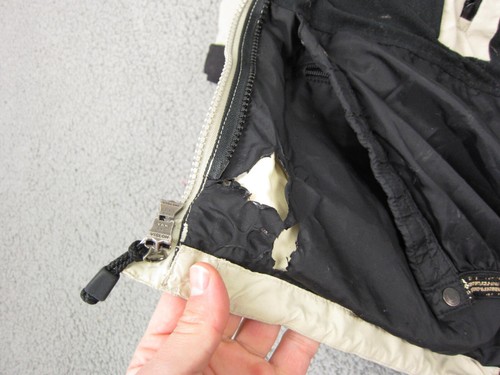 Vintage The North Face Jacket Mens Small Brown Black Mountain Guide Gore Tex 90 - Picture 19 of 20