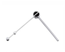 ALTALINE BICYCLE 73MM LONG CANTILEVER BRAKE LINK WIRE B-73 Z-TYPE SILVER/BLACK.