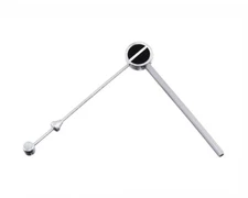 ALTALINE BICYCLE 73MM LONG CANTILEVER BRAKE LINK WIRE B-73 Z-TYPE SILVER/BLACK.