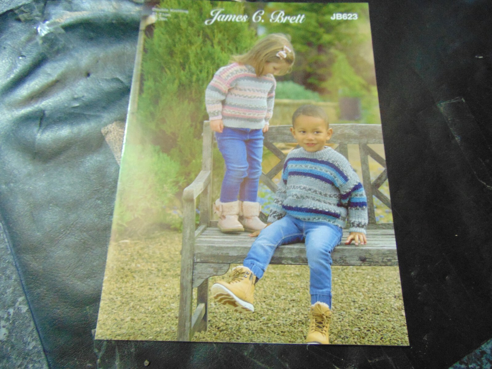 James C Brett Double Knitting Pattern JB623 Sweater 20 - 28 ins