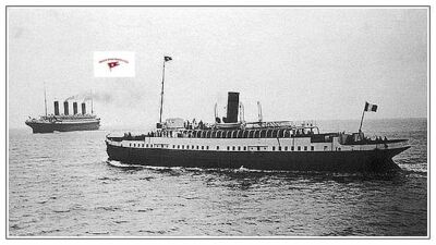 WHITE STAR LINE NOMADIC - 3 NICE REPRINT IMAGES OF THE LAST WSL SURVIVOR