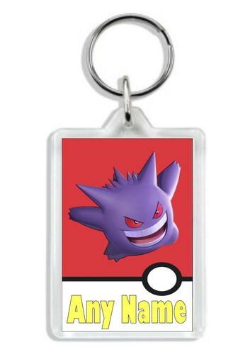 Personalised Pokemon Keyring / Bag Tag / Key Chain *Great Gift* - Picture 17 of 30