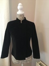 Ladies Short Jacket Size S Designer Isaac Mizrahi 1 Button Missing C3046