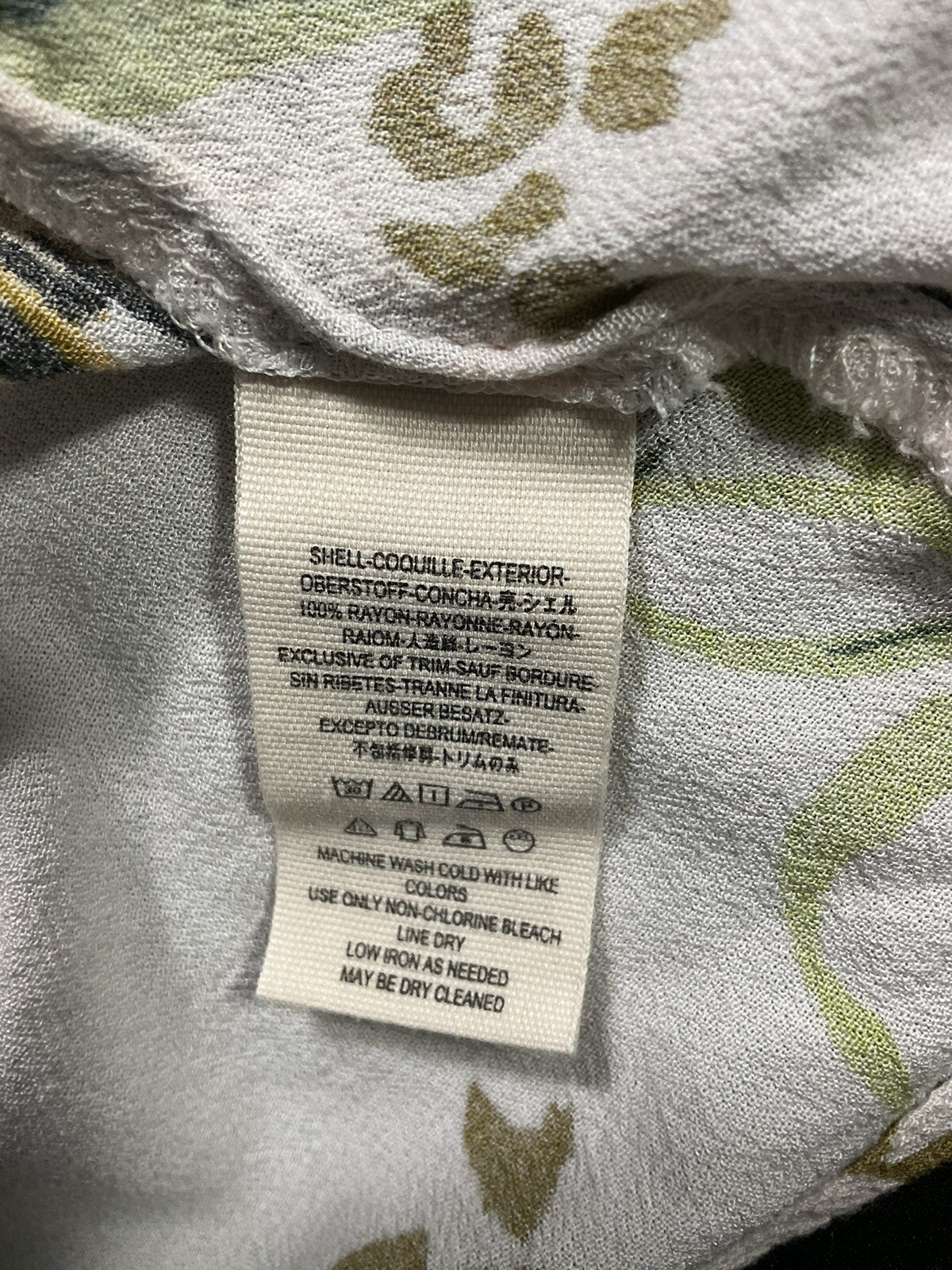 Free People Floral Empire Waist Pheasant Blouse Top Or Dress Size XS