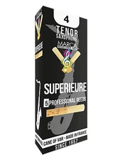 1 box of Tenor saxophone Marca Superior reeds 4