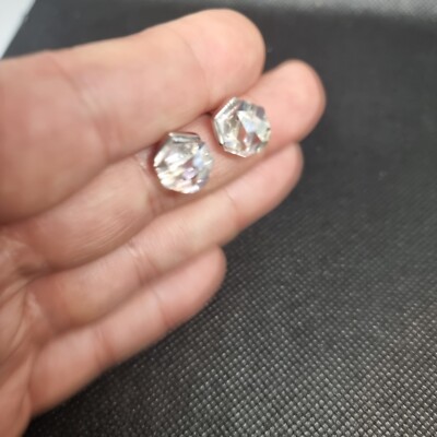 Swarovski Moonlight Crystal POINTS OF LIGHT Ohrringe Ohrstecker #957048  