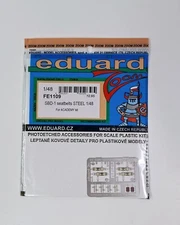 1/48 Academy / ACM SBD-1 Photo Etch Seatbelts Detail Set - Eduard FE1109