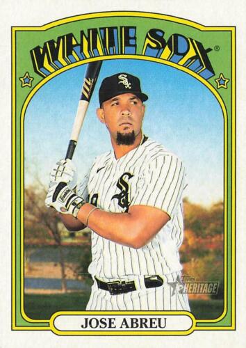 2021 & 2020 Topps Heritage Baseball Cards Pick the Cards You Need for Your Sets - Picture 1 of 212
