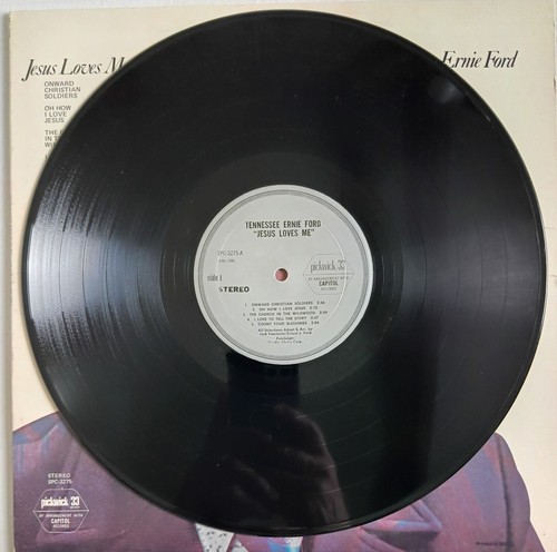 Tennessee Ernie Ford Jesus Loves Me Vinyl LP Record Album - Picture 8 of 11
