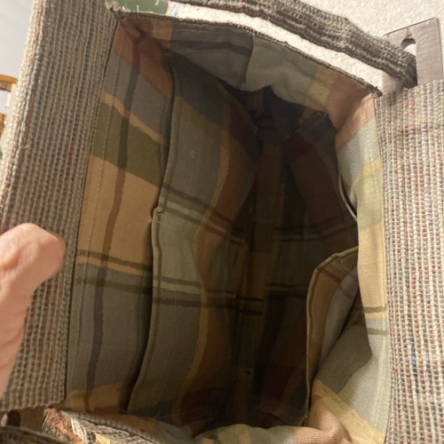 Borsa a tracolla arazzo vera borsa vintage - Foto 5 di 6
