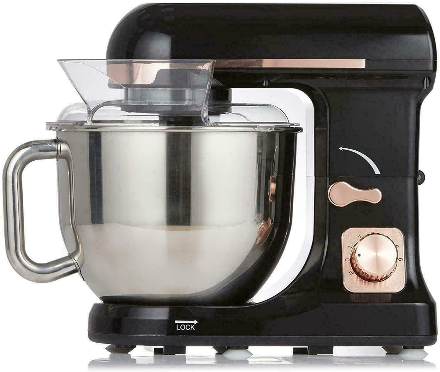 Tower T12033 Stand Mixer with 6 Speeds and Pulse Setting, Removable 5