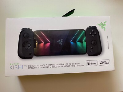 Razer Kishi V2 Mobile Controller - Black (Great Condition) iOS Mobile