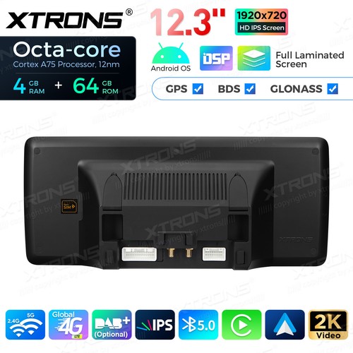12.3" DSP Android 14 Car GPS Retrofit CarPlay For Benz E-Class W212 S212 NGT4.5 - Picture 14 of 17