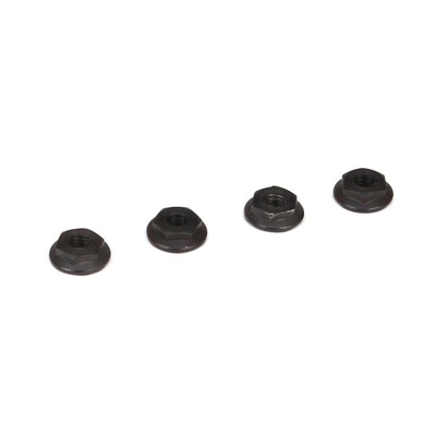 TLR236001 TLR 22-4 4mm Low Profile Serrated Nuts (4)