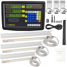3 Axis DRO Digital Readout Linear Scale for Milling Lathe Machine High Precision