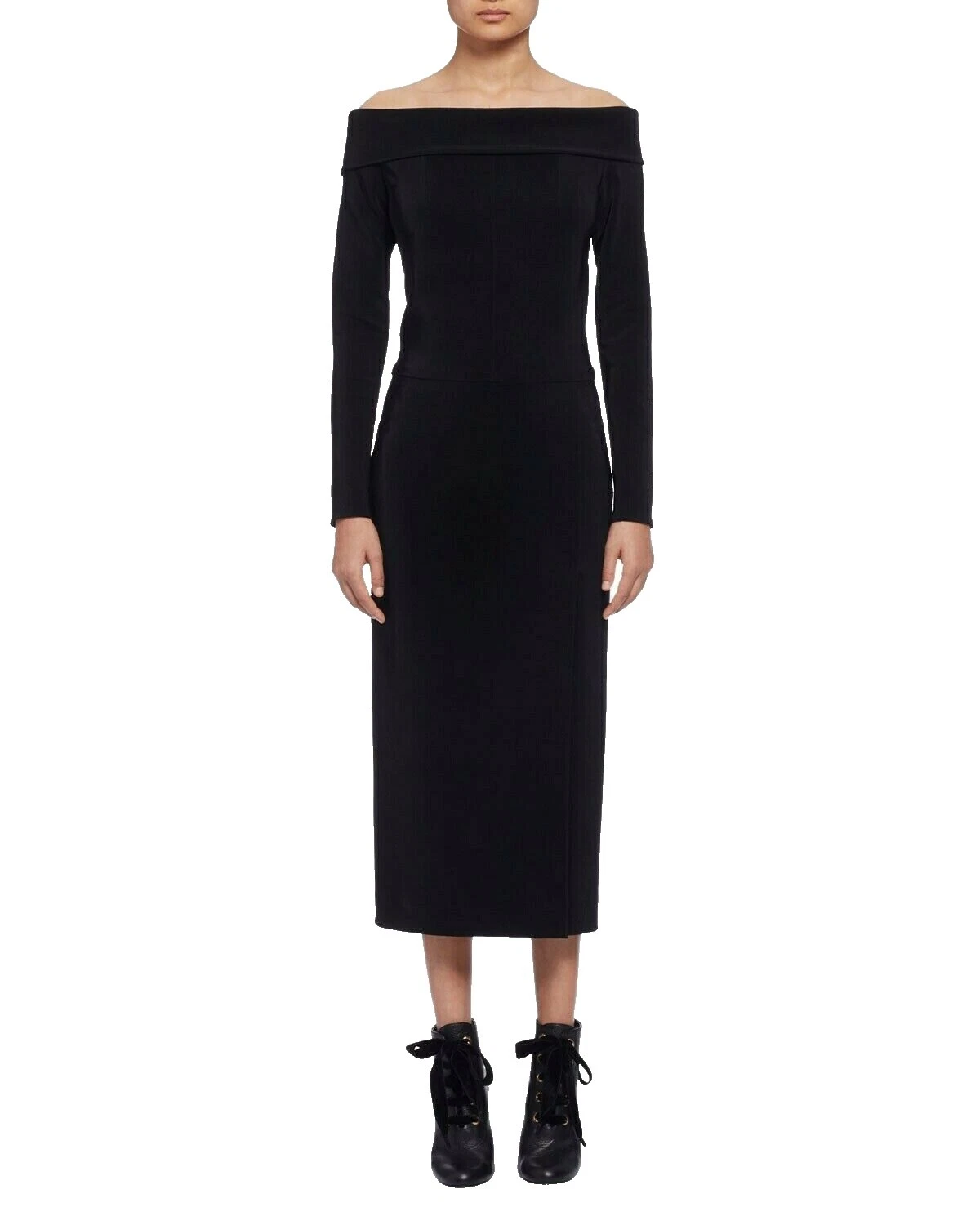 Однотонные платья-футляры для женщин Lanvin