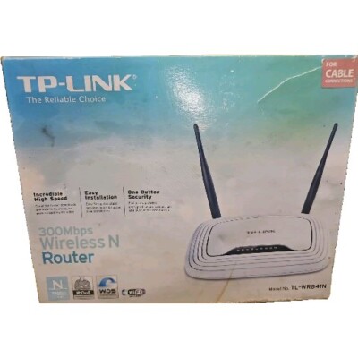 TP-LINK TL-WR841N 10/100 WLAN-N-Router 300 Mbps!