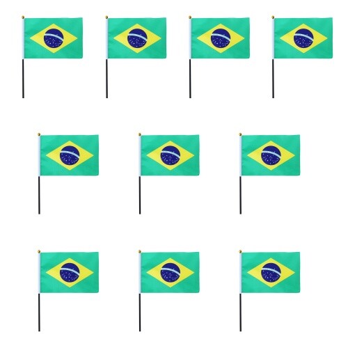 Sonia Originelli 10er Set Mini alle Fahnen Länder Nationen Tischflagge - Afbeelding 6 van 90