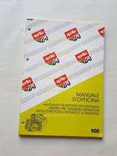 Aprilia Motore 50 manuale officina Italiano Inglese Francese Tedesco