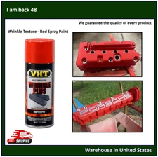 Valve Cover Wrinkle Red Coating Engine Enamel Headers Exhaust Spray Paint Can