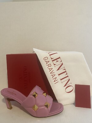 ★VALENTINO★ Roman Stud Mule Sandal Pink XW2S0BK3ZCGGF9 XW2 uploading-1339736-jpg20220810-