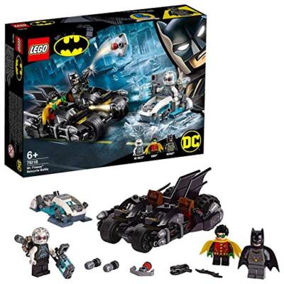 LEGO DC Batman Mr.Freeze Batcycle Battle 76118 Superhero Building