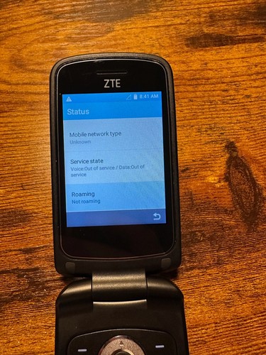 ZTE Cymbal Z233VL - (TracFone) Prepaid 4G LTE GSM Camera Flip Cell Phone - Picture 5 of 5