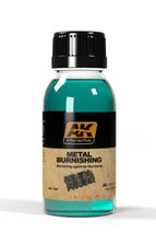 Weathering Color Metal Burnishing Agent Fluid Ak-0159 AK INTERACTIVE