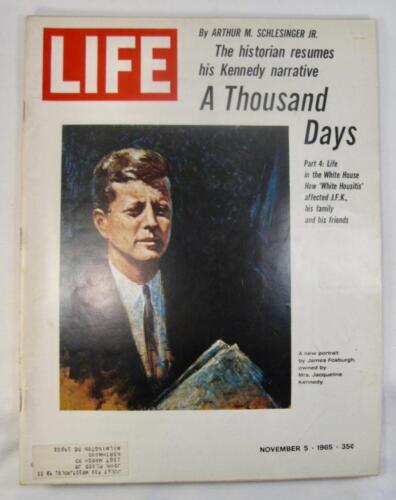 Life Magazine President Kennedy JFK A Thousand Days Part 4 November 5 1965 (O) - Picture 1 of 11