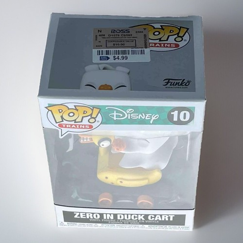 ✅ Funko Pop! Disney Trains: ZERO IN DUCK CART Vinyl Figure #10, Tim Burton - Picture 4 of 5