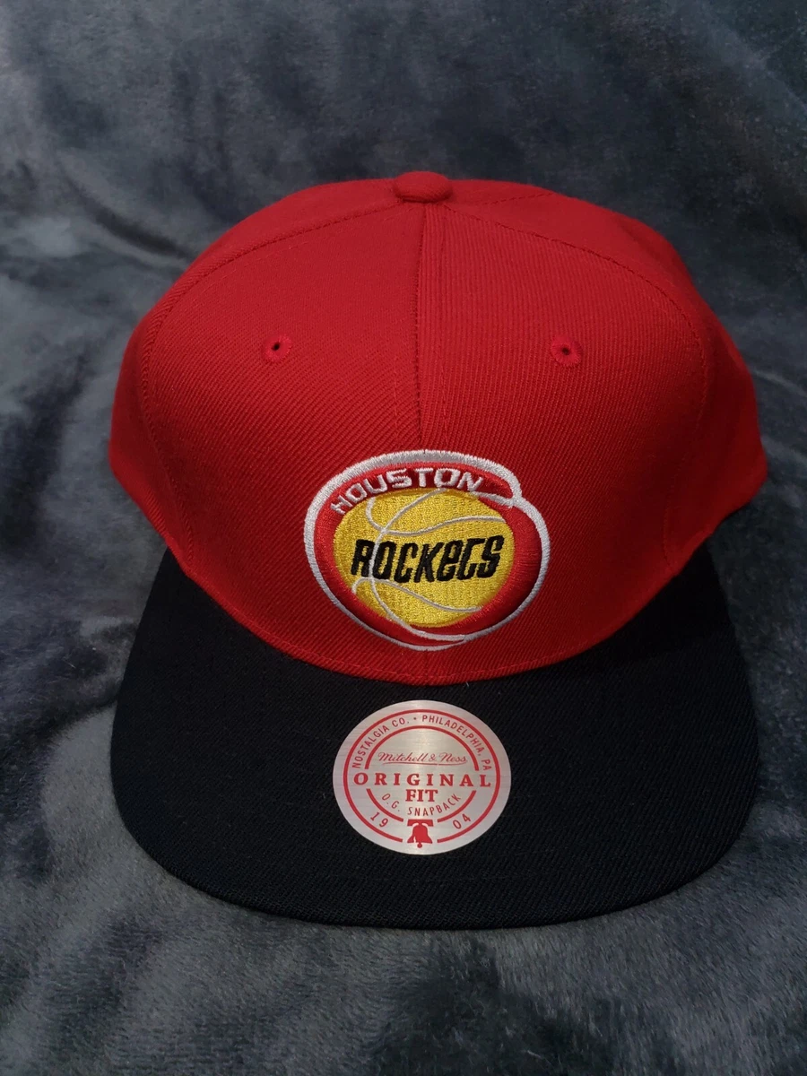 Mitchell & Ness Throwback NBA Houston Rockets Snapback Red