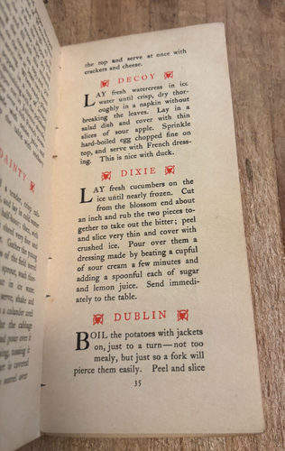 Lot 3 Cookbooks-May E. Southworth-One Hundred and One Salads, Sandwiches,Candies - Picture 9 of 11