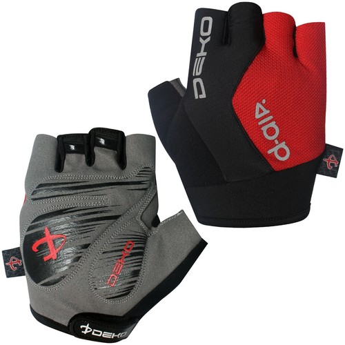 Bicycle Gel Padded Fingerless Sports DEKO Fingerless Mountain Bike Gloves for Me - Picture 14 of 28
