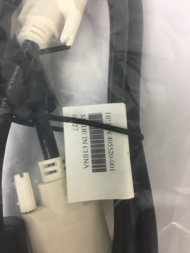 HP 405520-001 18 Oin 6 Feet DVI-D to DVI-D Black Cable Dual Ferrite - Picture 4 of 4