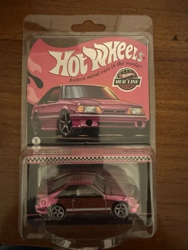 2024 Hot Wheels Red Line Club RLC - Pink -1993 Ford Mustang Cobra R