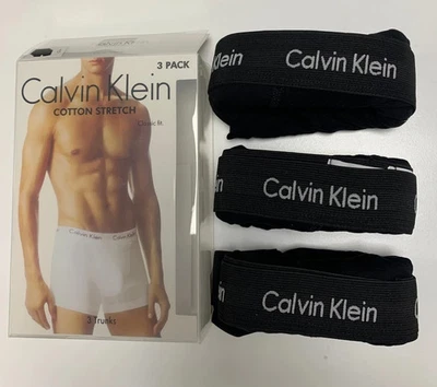 Calvin Klein MENS BOXERS LOW RISE TRUNKS 3 Pack SHORTS Black Friday Sale 50% OFF