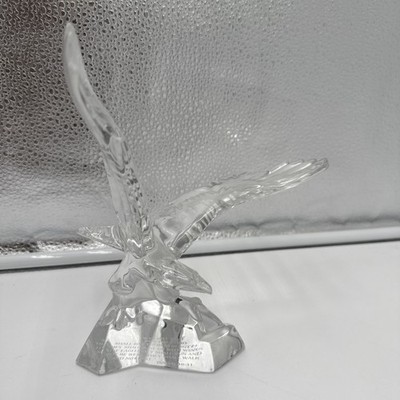 Crystal Cathedral Ministries Crystal Eagle Isaiah 40:31 7.75'' Tall