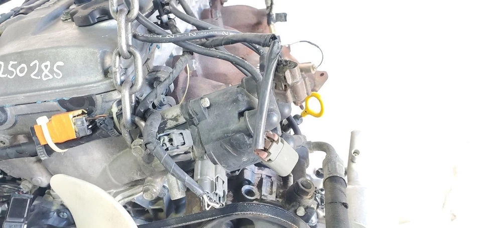 Nissan 240SX S14 1995 1996 OEM motor completo extracción 2,4 L 4 cilindros Foto 3 de 4