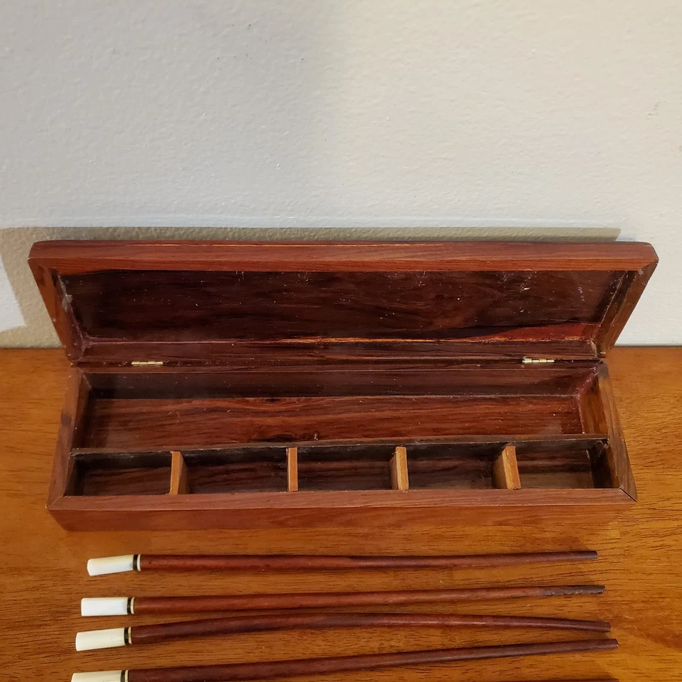 老式一套切棒雪花石大批量木制高品质罕见 — 第 4/4 张图片