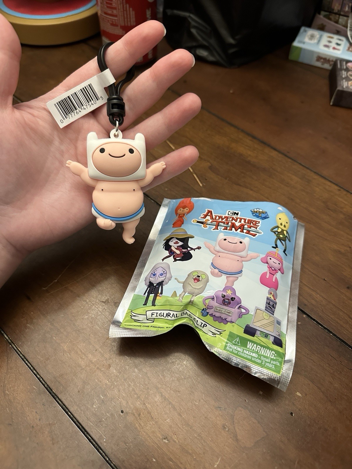 Collectibles: Baby Finn Keychain - Adventure Time - OPEN - New