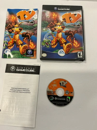 Ty The Tasmanian Tiger Tested Nintendo GameCube Complete In Box W/ Manual & Case