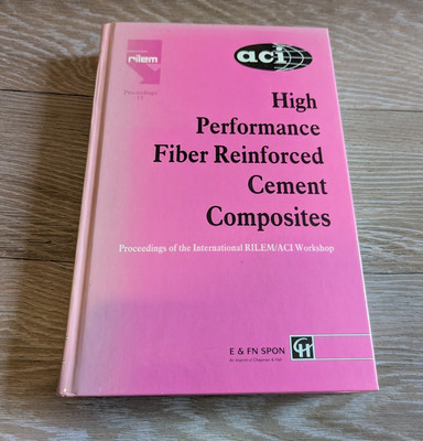 High Performance Fiber-Reinforced Cement Book  Reinhardt & Naaman Used  Read