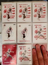 Ohio State Buckeyes Onit Football Card Lot Kenyatta Jackson Caden Curry 
