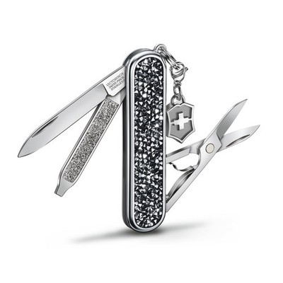 VICTORINOX Taschenmesser  0.6221.35 Classic SD Brilliant, 58mm, Crystal