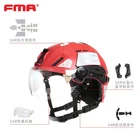 FMA Tactical Professional Rescue Search Mountaineering Helmet with Goggles