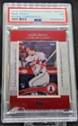 2013 Topps Manufactured Mike Trout Rookie Card Patch PSA NM 7 (JBC2962)