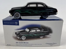 🌟Dept. 56 Classic Cars 1951 Custom Mercury Hot Rod  #55294, Retired 2004