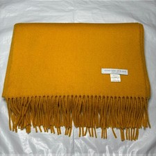 Johnstons Cashmere 100 Large Stole Yellow