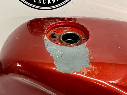 Genuine OEM Ducati 93-04 916/748/996/998 Red Fuel Petrol Gas Tank Needs Repair - Picture 2 of 12